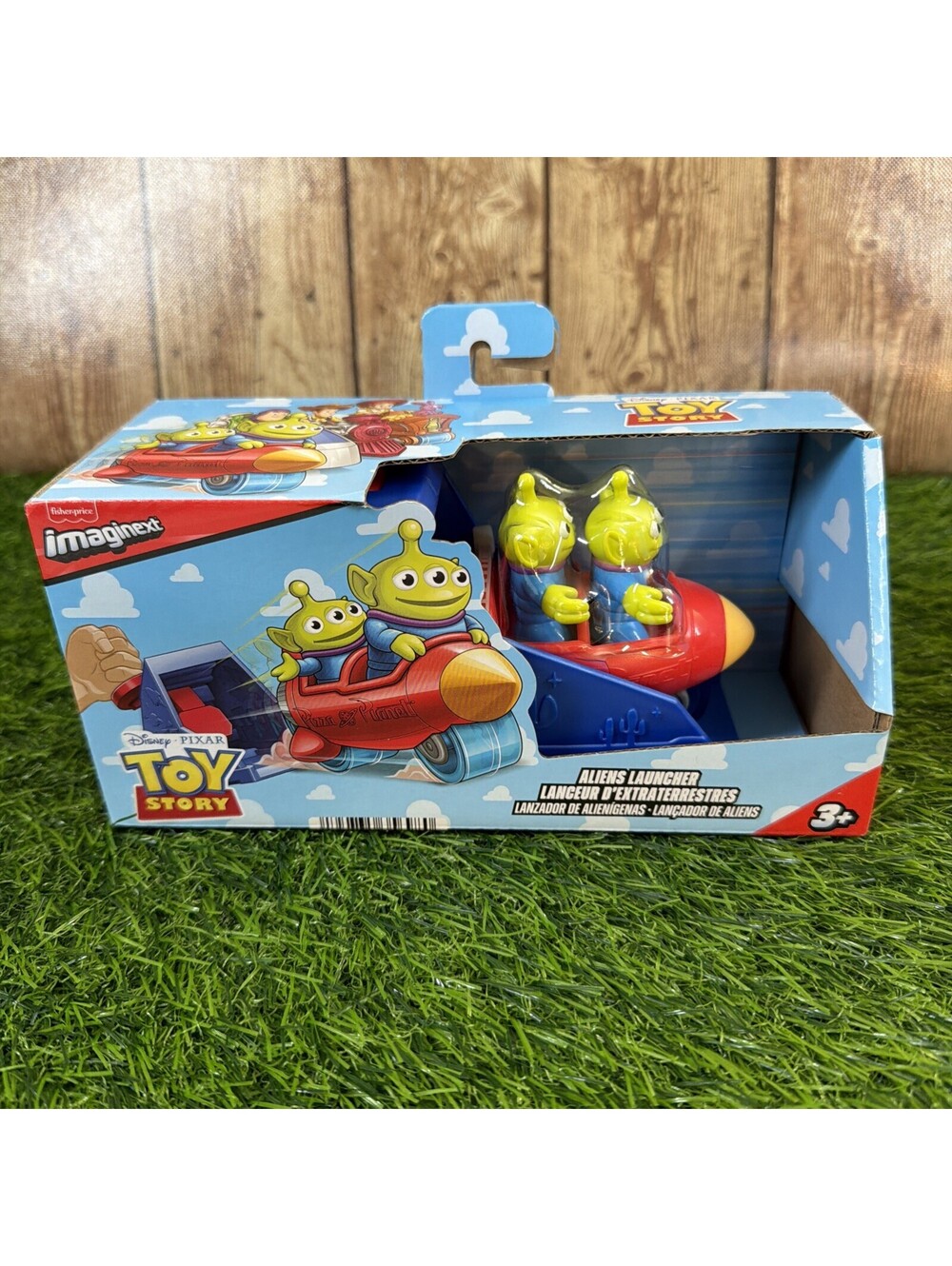 Disney Pixar Toy Story Imaginext Aliens Rocket Ship Launcher 2026 New